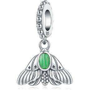 925 Sterling Silver Charms for Bracelets - Pendant Bead Charms Jewelry Present for Women Family Friends