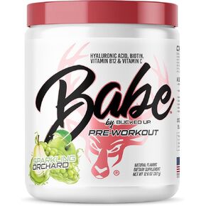 فاتنة قبل التمرين مسحوق للنساء | بستان فوار | 6G Citrulline ، 2G Beta-Alanine ، حامض الهيالورونيك 100 ملغ ، 5 ملغ البيوتين و 5 مكونات أخرى مسجلة للعلامات التجارية | 30 حصة | 12.6 أوقية