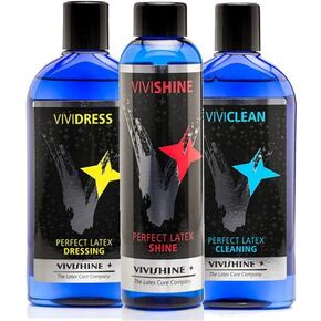 Vivishine 150ml - Vividress 250ml - Combo 250ml viviclean - للملابس اللاتكس