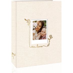 MeyAnlse Mini Polaroid Photo Album, 256 Pockets, Instax Photo Album for Fujifilm Instax Mini Camera, Polaroid Camera, Fujifilm Instax Mini 12 11 9 40 99 90 8 7 Evo LiPlay Instant Camera