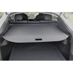 Tesloid.com غطاء شاشة الشحن القابل للسحب لخصوصية وحماية Tesla Model Y Trunk (2022-2025)