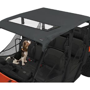 StarknightMT Ranger 1000 Crew 6-Seat Canvas Roof Top, Soft Top With Rollable Waterproof Sunshade Compatible with Ranger Crew 1000 2020-2025 | Ranger Crew XP 1000 2017-2025 | Ranger Crew 900 2013+