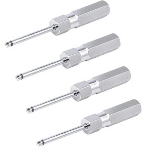 HUIKANGSHENG 4pcs Screwdriver Valve Stem Core Remover, Compatible With Schrader Valve