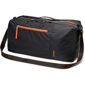 G4Free 40L Large Gym Duffle Bag with Wet Pocket for Travel Overnight Carry On Duffel Bag Women Men (Orange)