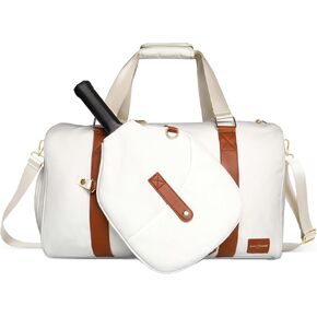 حقيبة Luzz Pickleball مع Paddle Pocket Bag Bacleball Duffle Bag مع حقيبة يد رياضية رياضية للأحذية للرجال والنساء