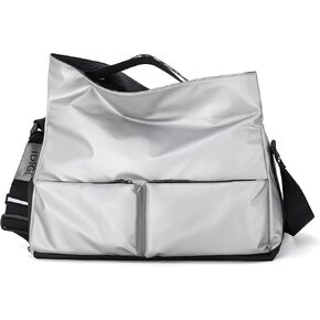 Gym Bag for Women Men with Shoe Compartment, Small Sport Duffle Gym Tote Bag with Wet Pocket, Waterproof Travel Duffle Bag Workout Dance Yoga Bag