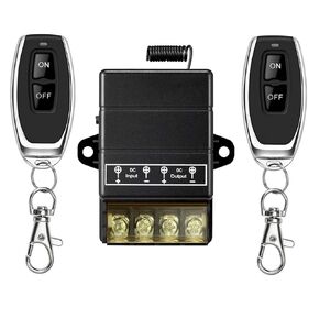 12volts مفتاح التحكم عن بُعد ، DC 12V/24V/مفتاح REMOTE اللاسلكي طويل المدى مع 40A RALAY لمصابيح المحرك ، مضخات مصابيح إنذارات مضادة للسرقة ، باب Lind أنظمة الأمان.