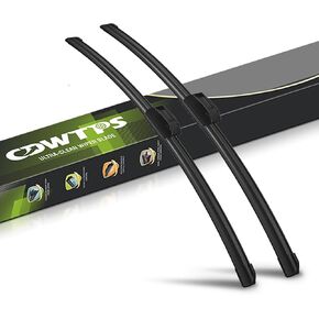 Windshield Wiper Blades,Premium All-Seasons Durable Stable And Quiet OEM Quality J&U hook (Pack of 2) (24+20-OEM)