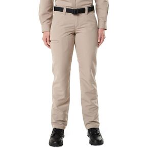 5.11 Tactical Women's Fast-Tac Urban Pants, Straight Fit, 5 Pockets, Style 64420, Khaki, 12 Long