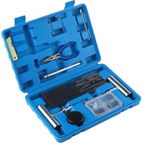 SINGARO Tire Repair Kit with Plugs, 36PCS Tire Plug Kit Heavy Duty Professional for Car, Motorcycle, Jeep, Truck, Tractor Flat Tire Puncture Repair