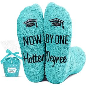 HAPPYPOP Graduation Gifts for Her and Him - Socks Class of 2025 Graduation Congrats Grad Gifts for Women Men