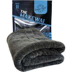 Car Drying Towels Extra Large Super Absorbent - Professional Grade 1400 GSM 24"x36" Microfiber Twisted Loop Design is The Perfect Choice When You Want A Safe Scratch Free and Streak Free Finish