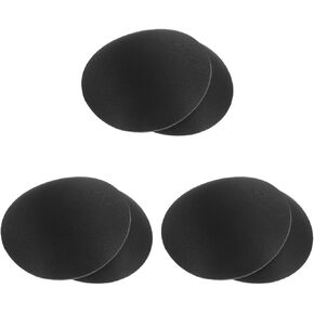 Healifty 3 Pairs Reusable Buttocks Enhancers Fake Hip Pads Hip Padding Lifting Underwear Inserts Buttocks Cushion Fake Ass Pad Mens Briefs Butt-lift Underwear Liner Man Shaping Pad Male Black