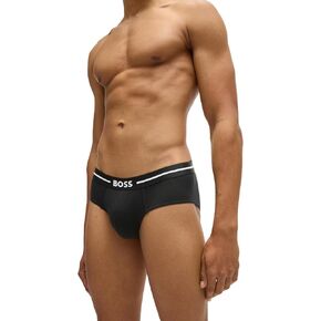BOSS Men's 3-Pack Logo Icon Hipster Brief