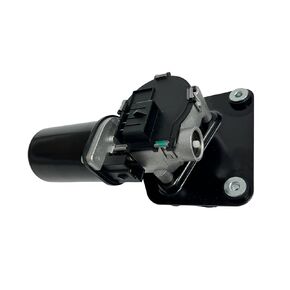 E7TZ17508A Front Windshield Wiper Motor with Metal Mounting Plate Compatible with 1987-1996 Ford F800 F700 F-350 F-250 F-150 Bronco, F600, F Super Duty, WPM299 601-201