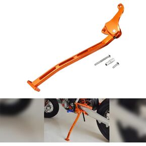 Black Aluminum Side Stand Kickstand Compatible with KTM 250 350 450 SXF 2011-2015,125 150 SX 2012-2015,250 SX 2012-16,450 SXF Factory Replica 2012,450 SXF Factory Edition 2013-14