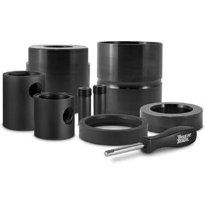 Tiger Tool Pin and Bushing Adapter 15030, to be used with the Pin & Bushing Starter Kit for Heavy Duty Semi Trucks & Equipment, Adapter Tool for Removing Pins & Bushings