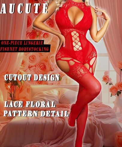 Women's Fishnet Bodystocking Sexy Dancer Fishnets Plus Size Lingerie Nightwear Club Rave Bodysuit Mesh Outfits in Saudi Arabia