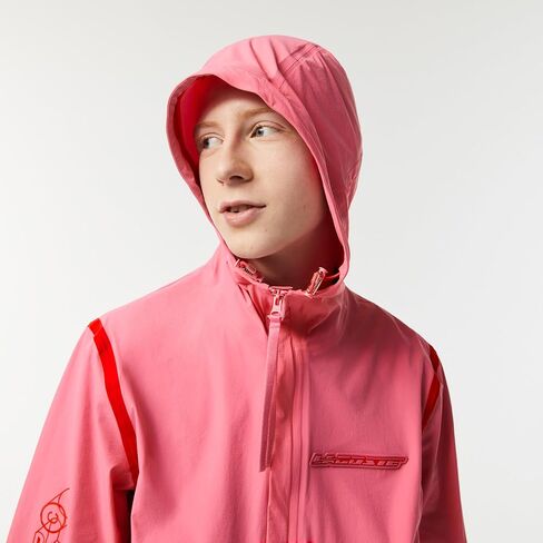Lacoste Men’s Recycled Polyamide Short Track Jacket in Saudi Arabia
