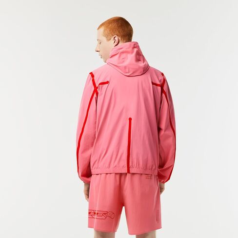 Lacoste Men’s Recycled Polyamide Short Track Jacket in Saudi Arabia