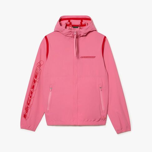 Lacoste Men’s Recycled Polyamide Short Track Jacket in Saudi Arabia
