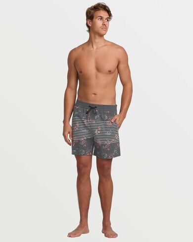 Billabong Men's Sundays Layback Elastic Waist 17 Inch Swim Trunks (S-XL) in Saudi Arabia