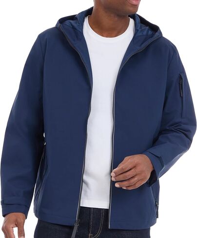 Michael Kors Men's Hooded Windbreaker, Rain and Wind Resistant in Saudi Arabia