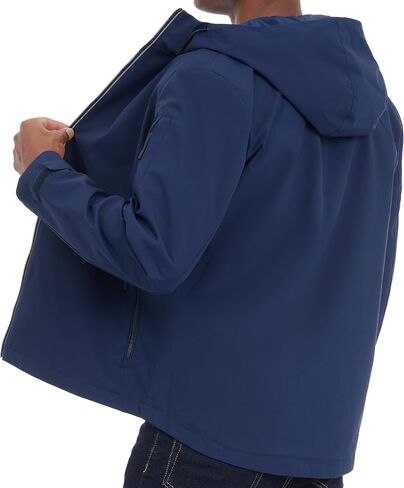 Michael Kors Men's Hooded Windbreaker, Rain and Wind Resistant in Saudi Arabia