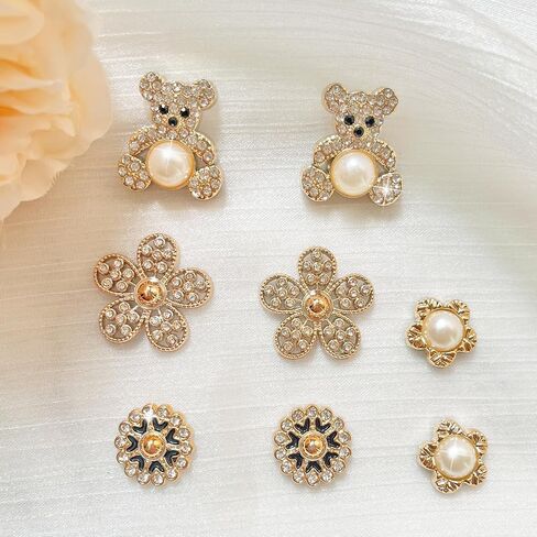 سحر أحذية بلينغ للنساء والفتيات ، سحر أحذية جيرلي الذهبي للثقب ، سحر سلسلة Diamond Bling Chain Cute Designer Design Decoration Homels Homels Birthdy Favors in Kuwait