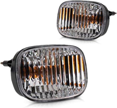 لـ Chevy Uplander Switch Signal Light Assembly 2005 06 07 08 2009 Pair Driver and Passenger Side Running Running Dot معتمد | GM2562100 | GM2563100 | 15794332 in Kuwait
