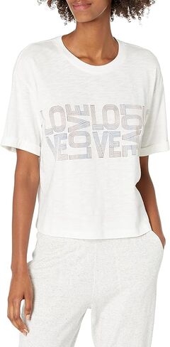 PJ Salvage Women's Loungewear متباعدة قميص قصير الأكمام in Kuwait