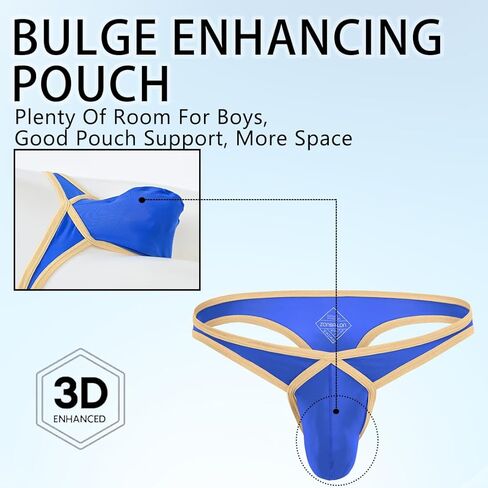 Men's Sexy lingerie Thongs Underwear Pouch Male G-String Athletic Supporter Stretch and Comfort in Kuwait