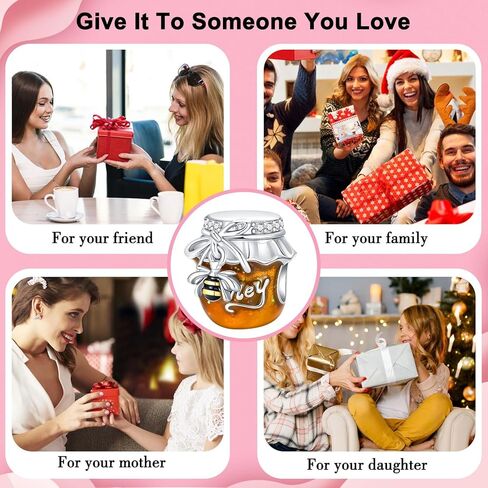 925 Sterling Silver Charms Fits Bracelets and Necklaces Charms for Women Fashion Jewelry for Women, Lover, Mother and Friend in Kuwait