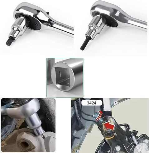 Lucstar Suspension Strut Spreader Tool, Universal Hub Steering Knuckle Split Tool Compatible with Volkswagen Audi BMW Ford Peugeot Citroën, Lower Arm Ball Joint in Kuwait