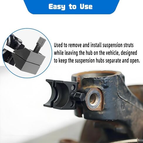 Lucstar Suspension Strut Spreader Tool, Universal Hub Steering Knuckle Split Tool Compatible with Volkswagen Audi BMW Ford Peugeot Citroën, Lower Arm Ball Joint in Kuwait