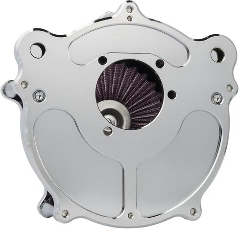 High-Performance Air Filter Cleaner for Harley Davidson Dyna (1993-2017), Softail (1993-2015), Touring (1993-2007), FXDLS (2017), FISTNSE (2014-2015), FISTSE (2011-2012), and FXSBSE (2013-2014) Red in Kuwait