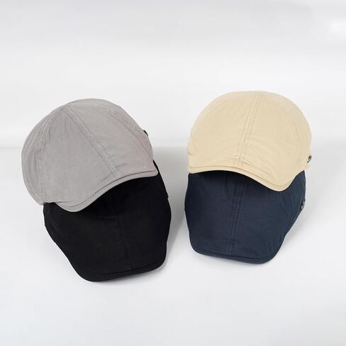 Newsboy Hat for Men Cotton 6 Panel Newsboy Hat in Saudi Arabia