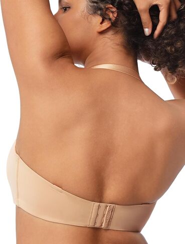 HSIA Strapless Bra for Big Bust Women, Plus Size Full Coverage Bandeau Fiery Bra Anti-Slip Underwire Support for Large Breast in Saudi Arabia
