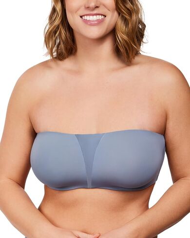 HSIA Strapless Bra for Big Bust Women, Plus Size Full Coverage Bandeau Fiery Bra Anti-Slip Underwire Support for Large Breast in Saudi Arabia