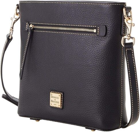 Dooney & Bourke Crossbody Bags for Women, Pebble Grain Leather Messenger Bag with Zipper in Kuwait