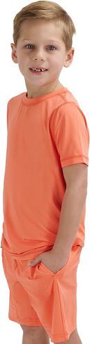 Lands' End Boys' Active Adventure UPF 50 Short Sleeve T-Shirt & Short Set (S-XL) in Saudi Arabia