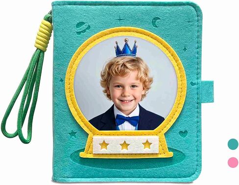 Small Mini Kids Photo Album 4x6, Soft & Durable Kids Scrapbook for Boys & Girls, Holds 100 Photos,Perfect Photo Album Gift for Boys, Girls, New Parents, Birthday & Family (Pink) in Kuwait