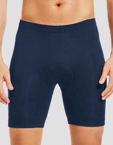 Qualidyne Men للدراجات الداخلية للدراجات 4D شورت الدراجة المبطنة MTB بطانة الدراجة السوائل الداخلية ركوب الدراجات التنفس in Kuwait