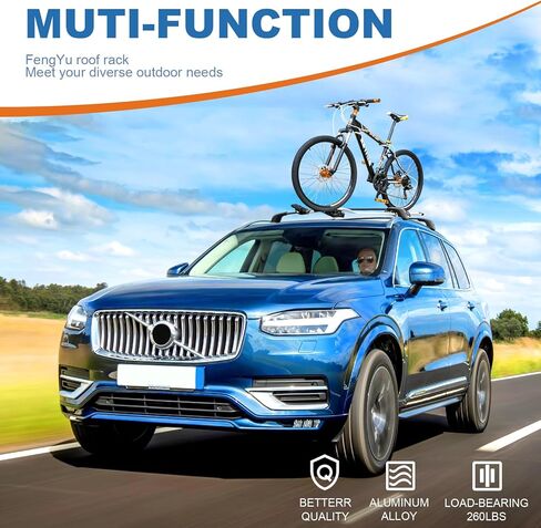 Roof Rack Cross Bars 260lbs Compatible with Mazda CX30 CX-30 2020 2021 2022 2023 2024 (with Flush Side Rails), Lockable Aluminum Roof Rails Crossbars Cargo Bars Rooftop Black Carrier Luggage in Saudi Arabia