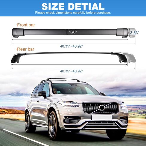 Roof Rack Cross Bars 260lbs Compatible with Mazda CX30 CX-30 2020 2021 2022 2023 2024 (with Flush Side Rails), Lockable Aluminum Roof Rails Crossbars Cargo Bars Rooftop Black Carrier Luggage in Saudi Arabia