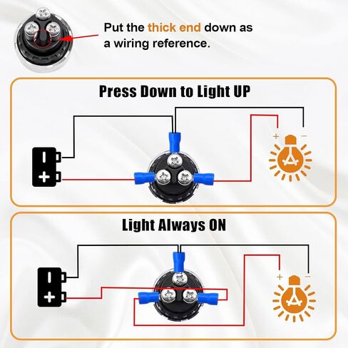 mankk Push Start Ignition Switch 12V DC,Start Engine Button Stater (ON)-Off,Momentary Engine Start Push Button Switch SPST 50A Red LED Light for Racing Car Vehicle Truck Boat RV M-042-R in Saudi Arabia