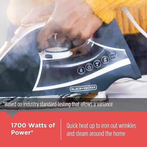 BLACK+DECKER Allure Digital Professional Steam Iron, D3060 in Saudi Arabia