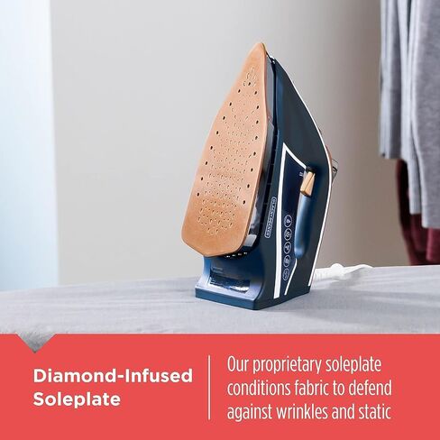 BLACK+DECKER Allure Digital Professional Steam Iron, D3060 in Saudi Arabia