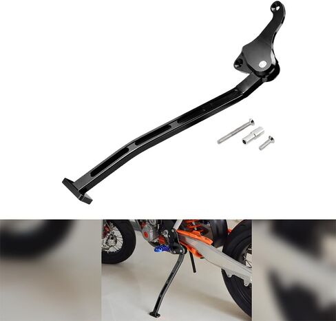 حامل جانبي من الألومنيوم الأسود متوافق مع KTM 250 350 450 SXF 2011-2015،125 150 SX 2012-2015،250 SX 2012-16،450 SXF Factory Replica 2012،450 SXF Factory Edition 2013-14 in Kuwait