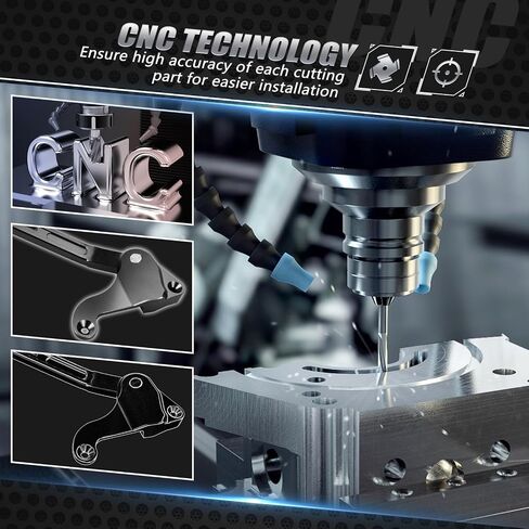 حامل جانبي من الألومنيوم الأسود متوافق مع KTM 250 350 450 SXF 2011-2015،125 150 SX 2012-2015،250 SX 2012-16،450 SXF Factory Replica 2012،450 SXF Factory Edition 2013-14 in Kuwait
